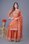 Tew Heavy Chinon Silk With Heavy Embroidery Work Readymade Dresses Wholesale Price In Surat